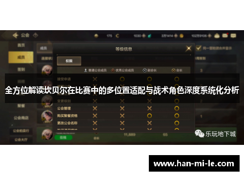 全方位解读坎贝尔在比赛中的多位置适配与战术角色深度系统化分析